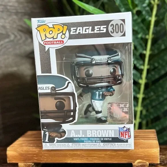 Funko Pop! NFL Philadelphia Eagles A.J. Brown #300 Vinyl Figure. New in box! - Picture 2 of 10